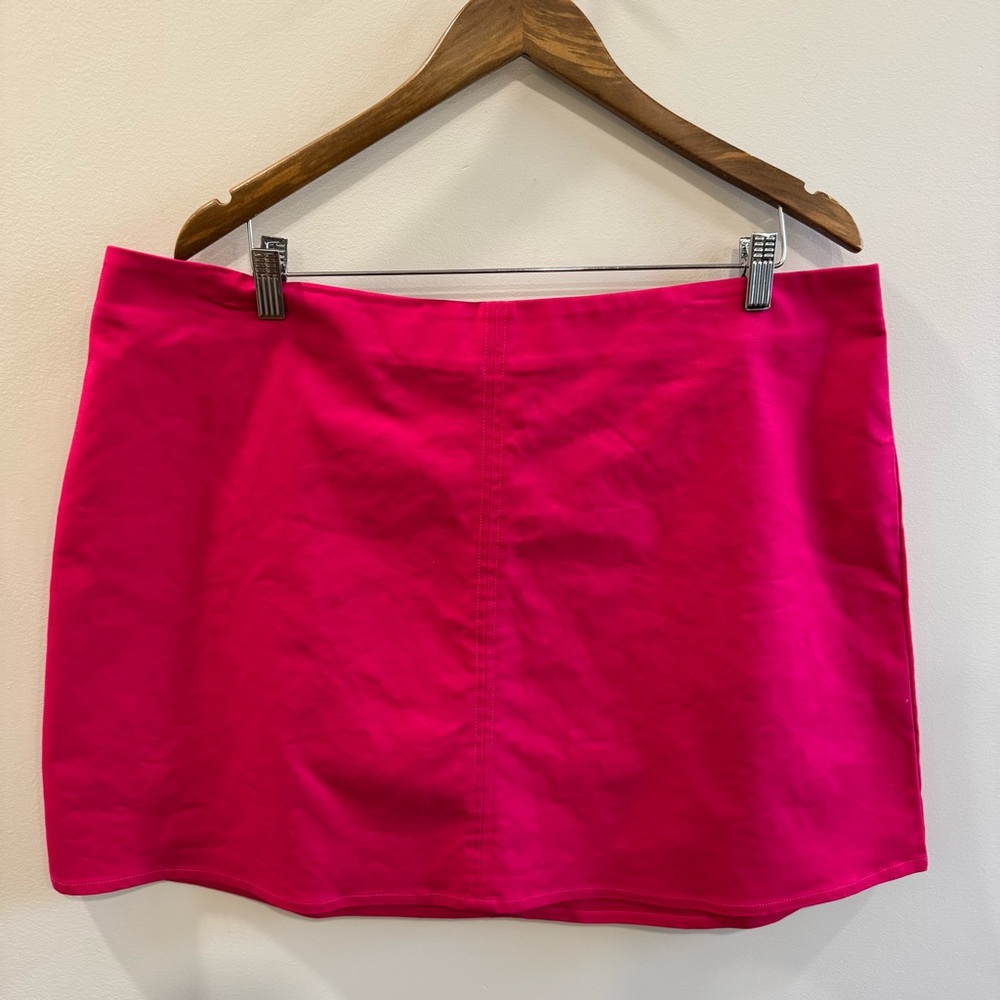 Vibrant Pink Mini Skirt